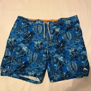 Tommy Bahama Blue Tropical Men's Board Shorts